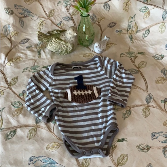 Football 🏈 Themed “1” Onesie - Picture 2 of 4